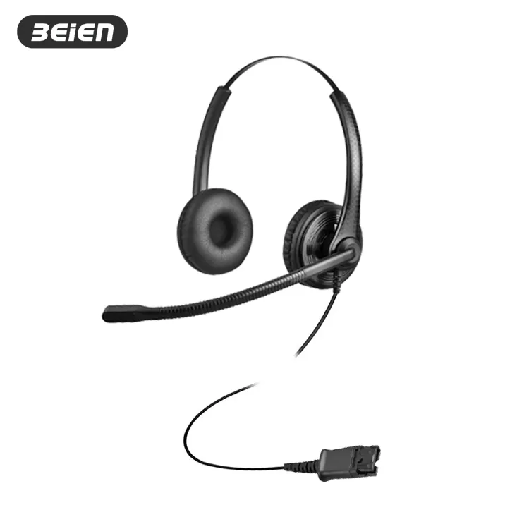 Binaural Contact Center QD Headset