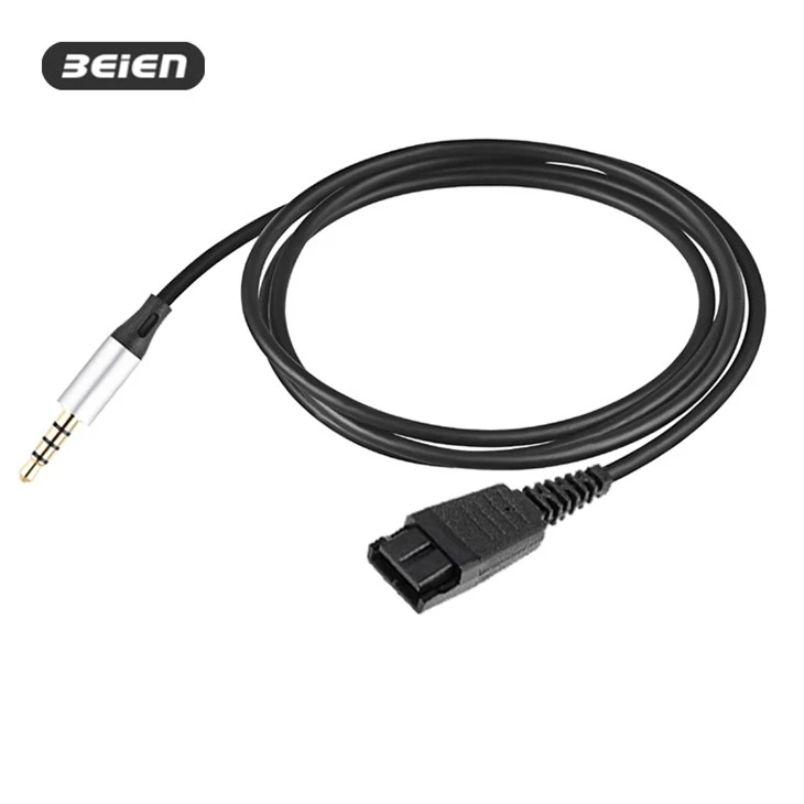 GNQD-3.5mm Penyesuai 4-tiang untuk telefon/tablet/komputer riba